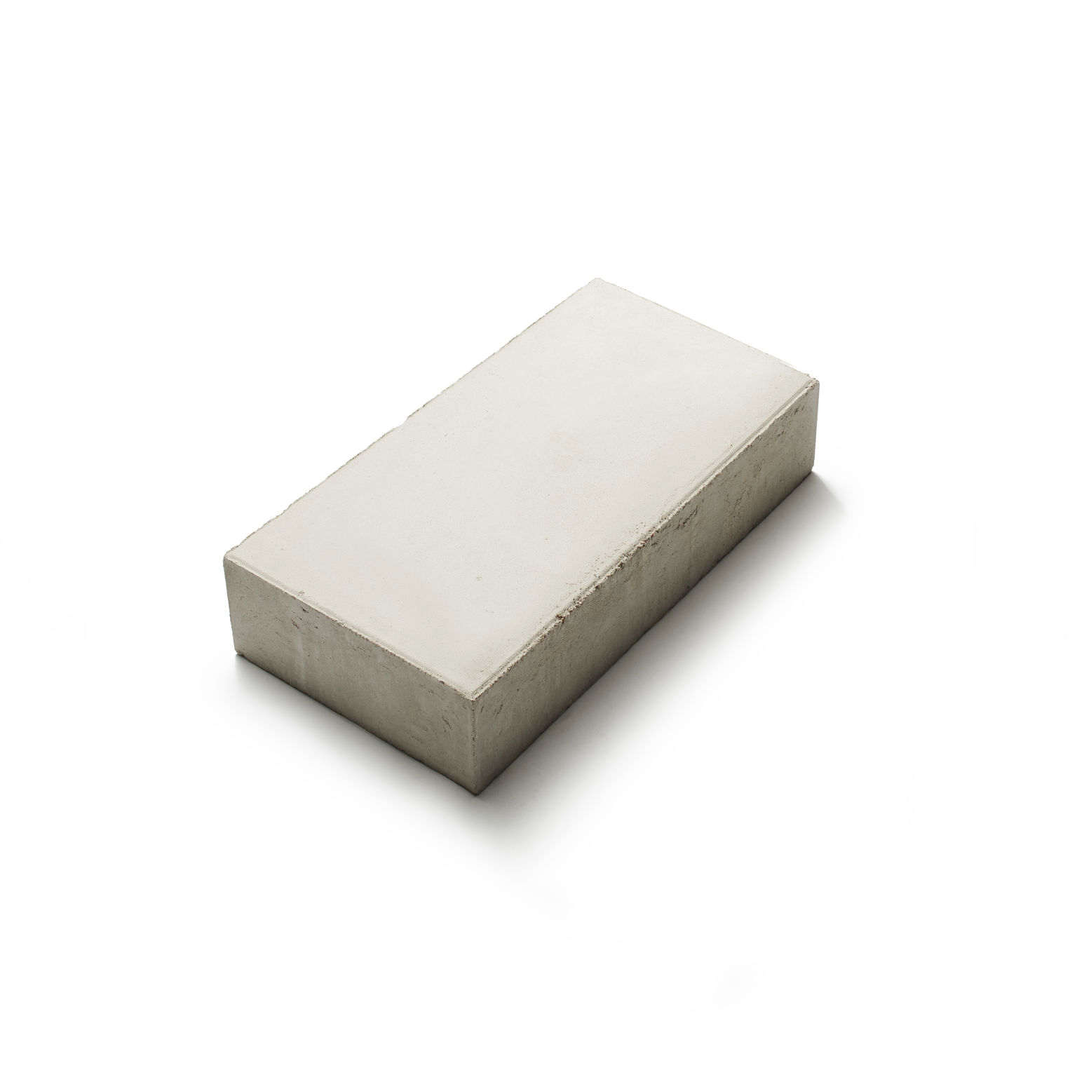 Våtpressad betongplatta Klara i naturvit;175×350×80 mm – produktfoto.