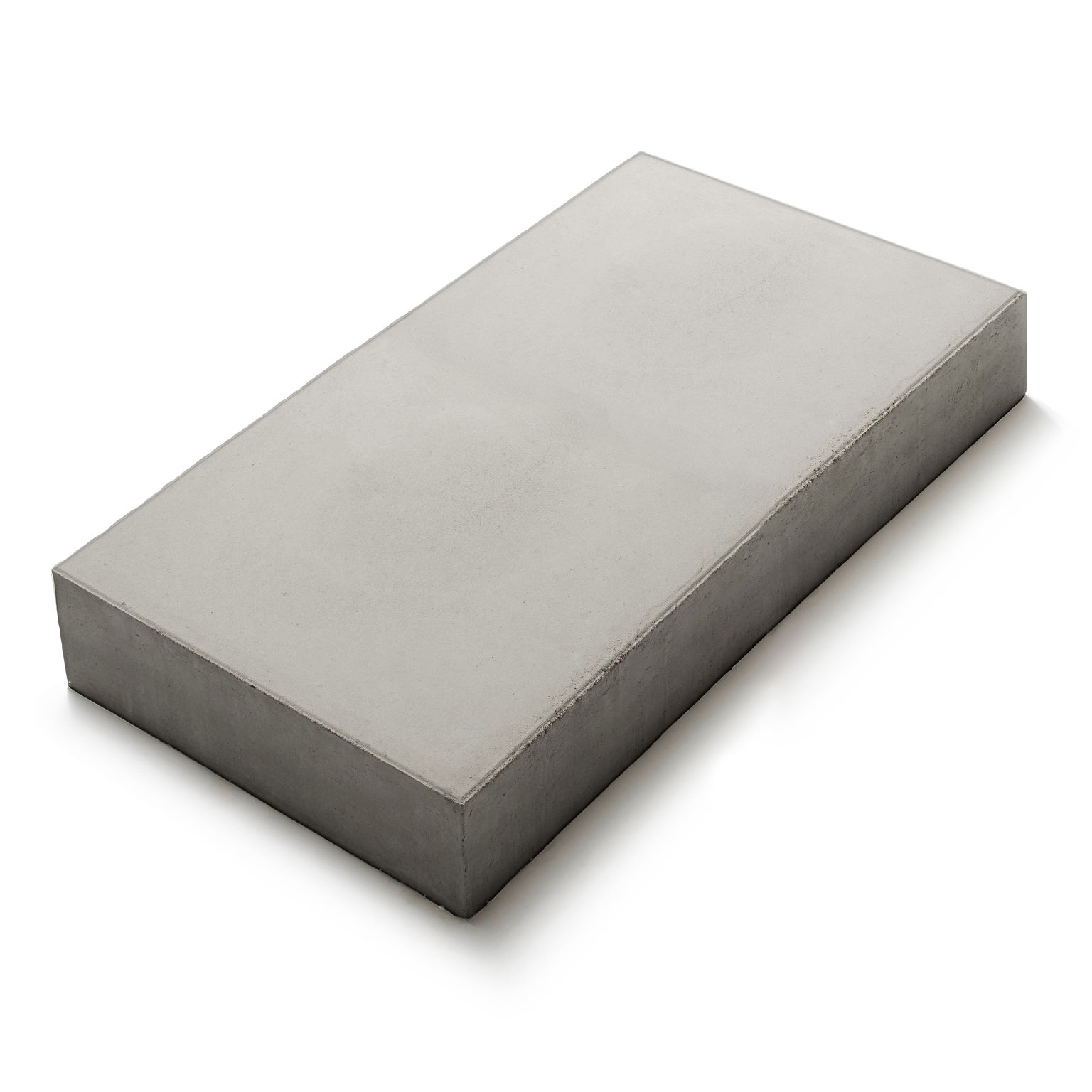 Våtpressad betongplatta Klara i naturgrå;350×700×80 mm – produktfoto.