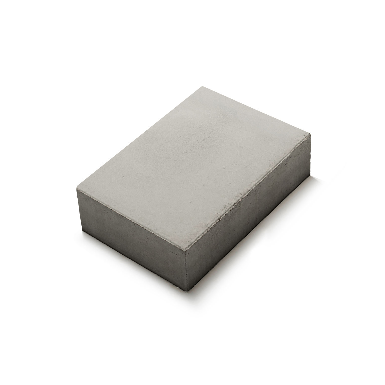 Våtpressad betongplatta Klara i naturgrå;300×400×80 mm – produktfoto.