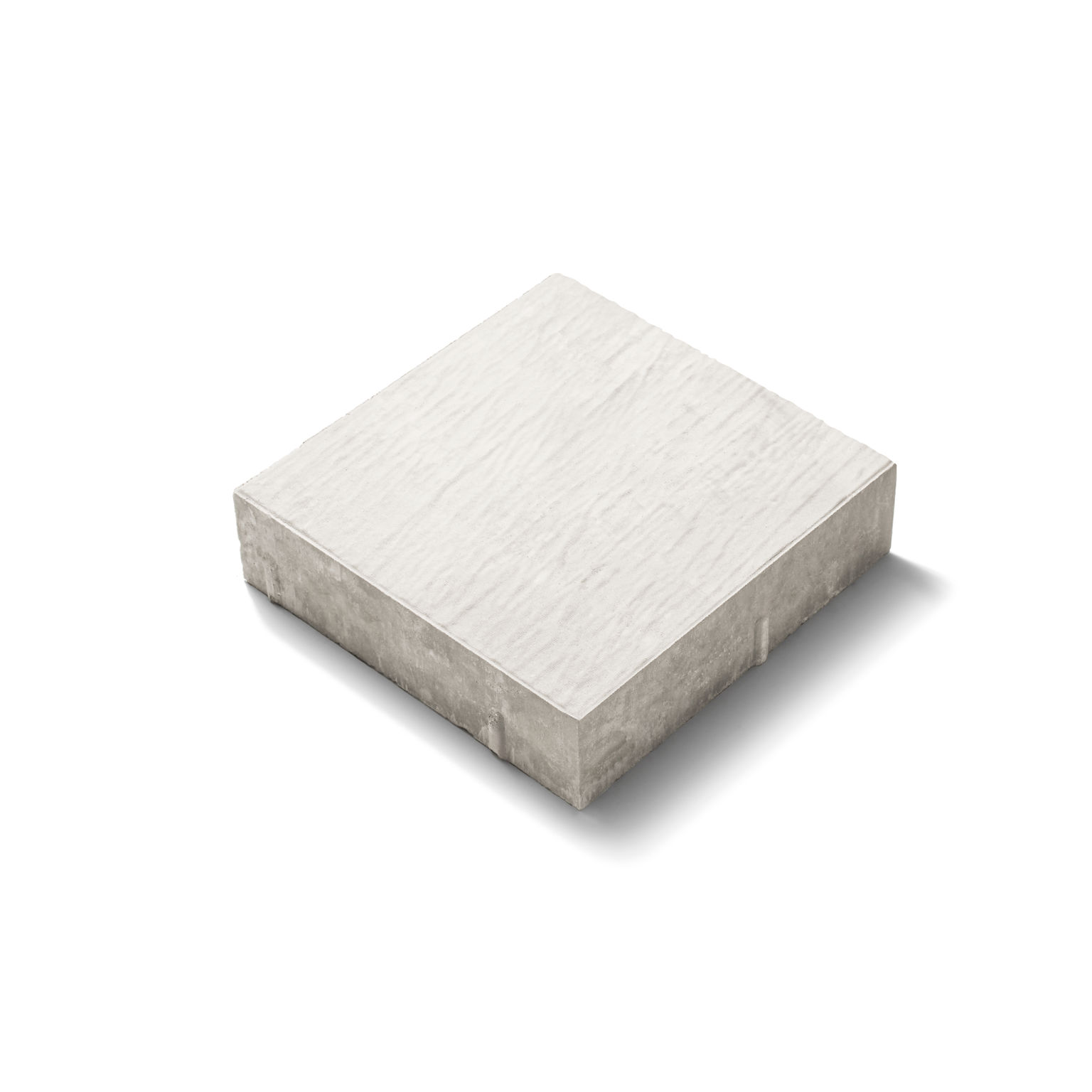 Fristadsplattan i färgen supervit;format 300x300x80 mm