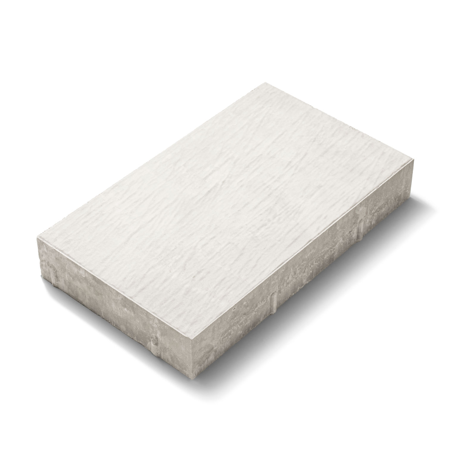 Fristadsplattan i färgen supervit;format 300x500x80 mm