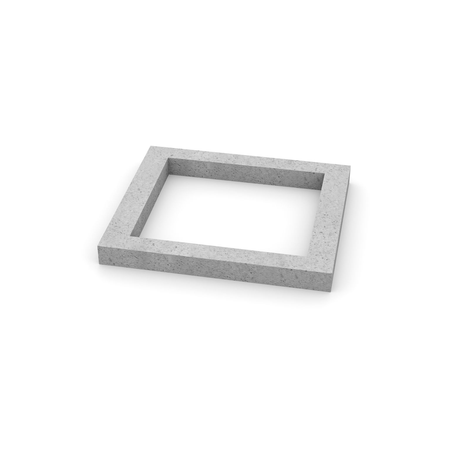 Produktbild av passdel - ram B1 för 400-brunn med måtten: 520x455x50