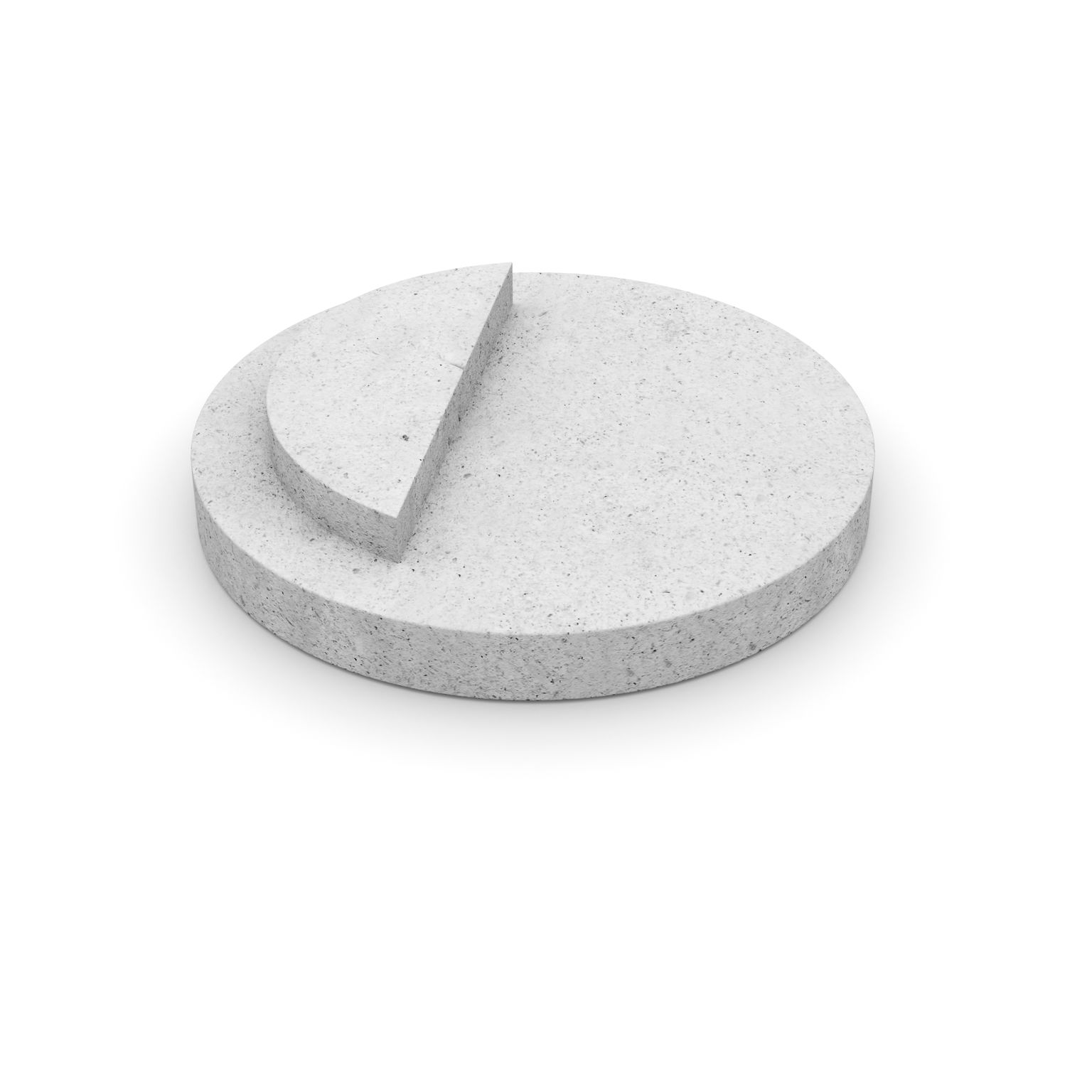 Produktbild av passdel - bottenplatta B12 för brandpost med måtten: 700x80